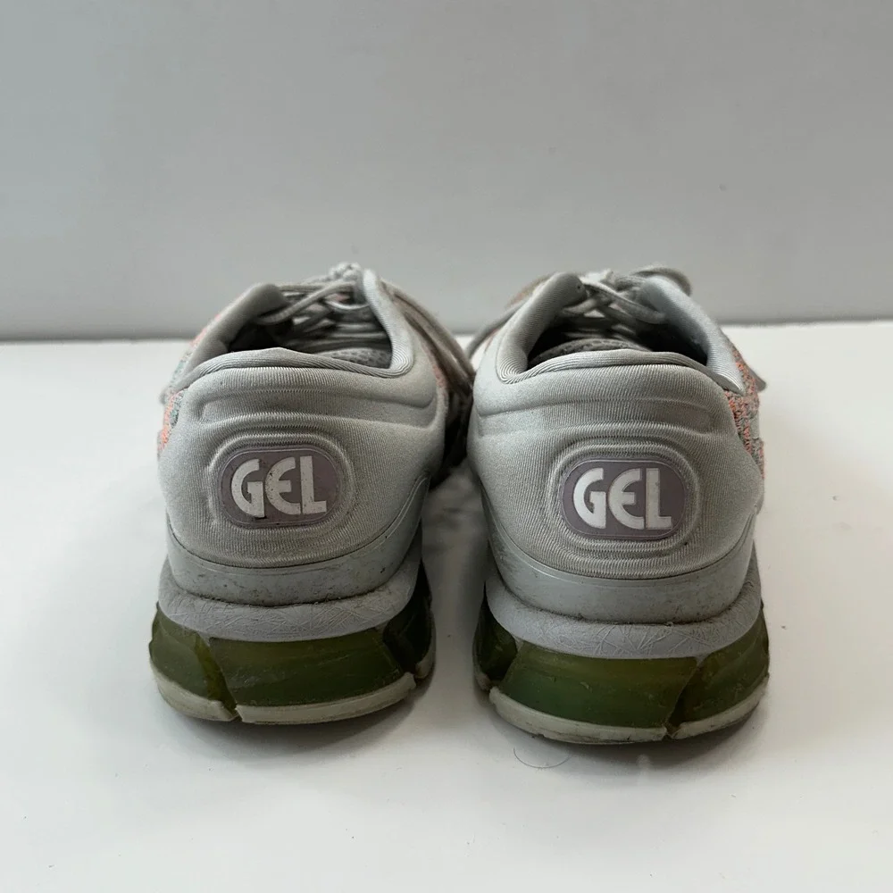 Asics Gel-Quantum 360 Knit Running Shoes Athletic Gym Gray Orange Women's Size 9